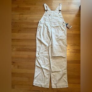 The North Face Women's Cream Denim Overalls